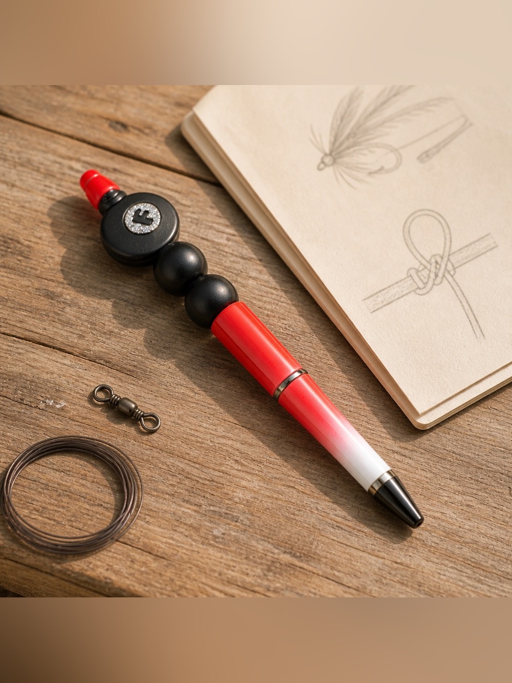 Beadable F - Bomb Pen 🖊️ Black Ink